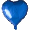 Helium Ballon Hart Blauw 46cm leeg