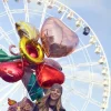 Helium Ballon Hart Rose Goud Leeg 61cm