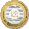 Helium Ballon Hello Baby Leeg 43cm