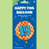 Helium Ballon 19 Jaar Gekleurd Leeg 46cm