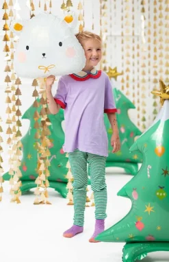 Helium Ballon Kerstboom Leeg 94cm