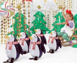 Helium Ballon Pinguin Leeg 42cm
