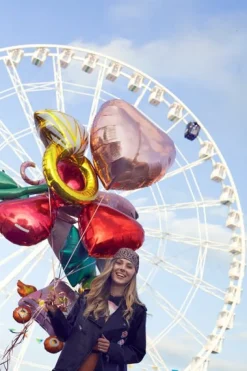 Helium Ballon Ring Leeg 95cm