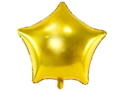 Helium Ballon Ster Goud Glansend Leeg 48cm