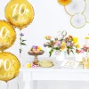Helium Ballon 70Th Birthday Goud Leeg 45cm