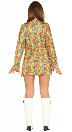 Hippie 60S Kostuum Bruin Dames