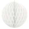 Honeycomb Bal Wit 10cm