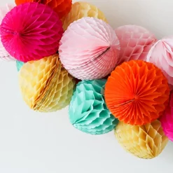 Honeycomb Bal XL Fuchsia 50cm