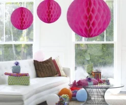 Honeycomb Bal XL Fuchsia 50cm
