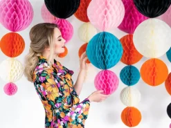 Honeycomb Bal Zwart 40cm