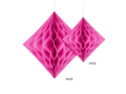 Honeycomb Diamant Fuchsia 20cm