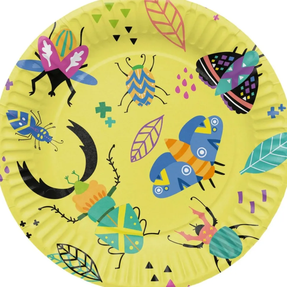 Insecten Borden 23cm 8st