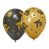 75 Jaar Ballonnen 31cm 6st