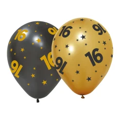 16 Jaar Ballonnen 31cm 6st