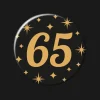 65 Jaar Button