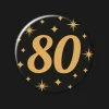 80 Jaar Button