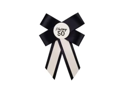 50 Jaar Button Strik 17cm
