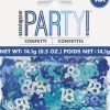 18 Jaar Confetti Zak Blauw 14gr