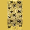 50 Jaar Deurgordijn Goud Zwart