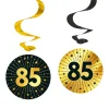 85 Jaar Hangdecoratie 4st