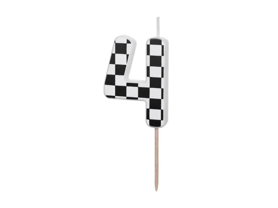 4 Jaar Kaars Race 5,5cm