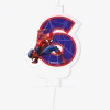 6 Jaar Kaars Spiderman