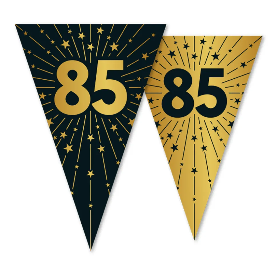 85 Jaar Slinger Goud Zwart 10m