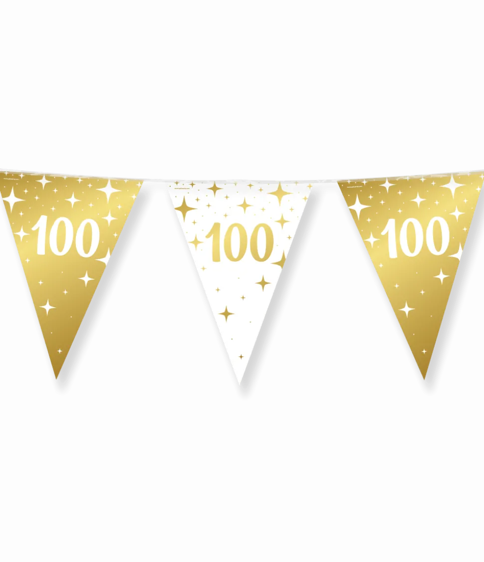 100 Jaar Slinger Wit Goud 1m