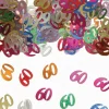 60 Jaar Tafelconfetti Gekleurd 14gr