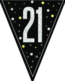 21 Jaar Vlag 2,74m