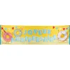 Joyeux Anniversaire Banner Donut 1,8m