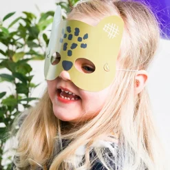 Jungle Dieren Maskers Zoo Party 6st