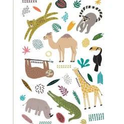 Jungle Dieren Nep Tattoo Zoo Party