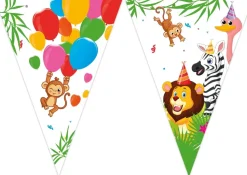 Jungle Dieren Vlaggenlijn