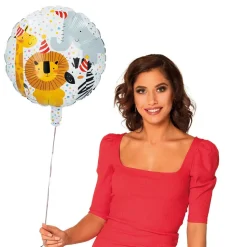 Jungle Helium Ballon Dubbelzijdig Leeg 45cm