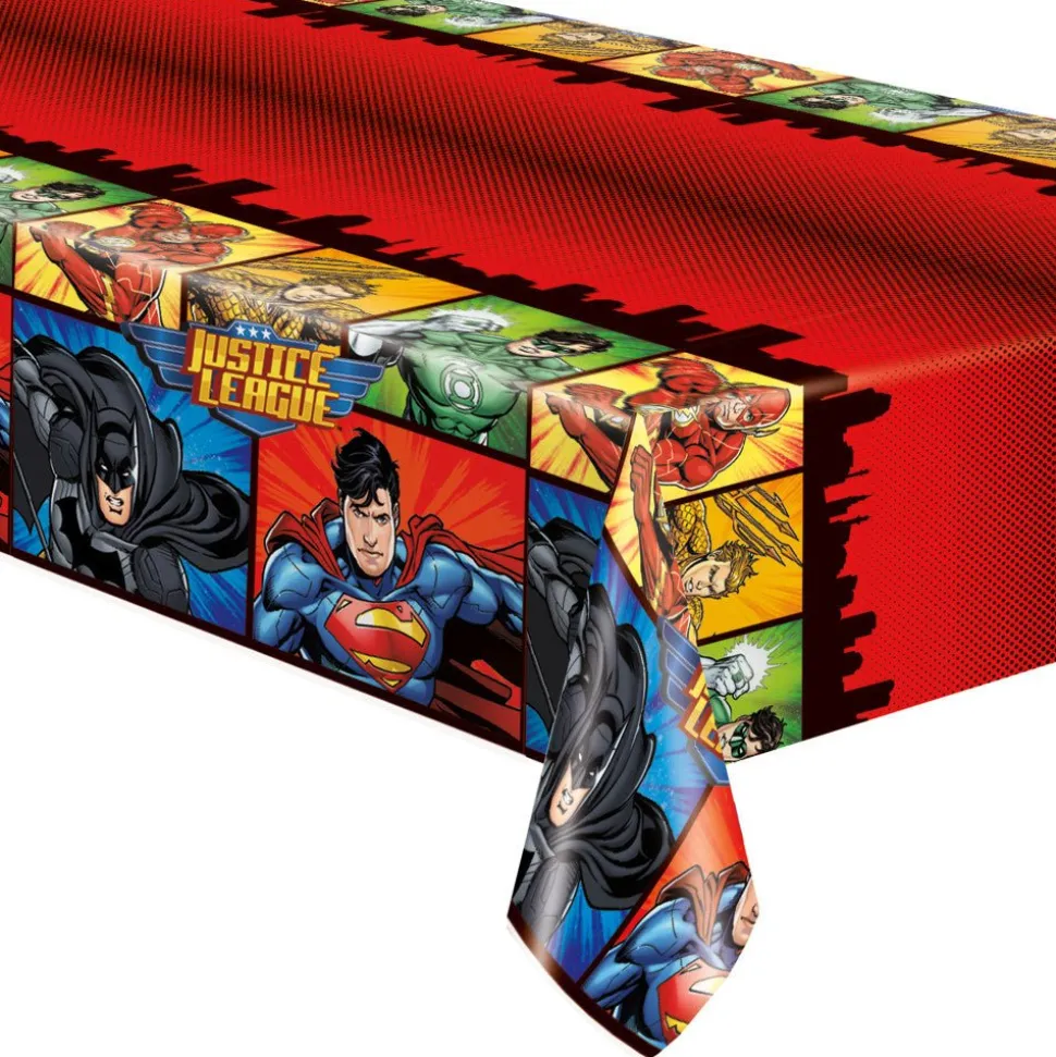 Justice League Tafelkleed 2,13m