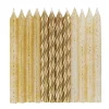 Kaarsen Goud Metallic 7cm 24st
