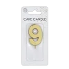 9 Kaars Goud Metallic 4,5cm