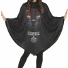 Kat Halloween poncho Dames