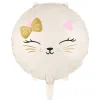 Kat Helium Ballon Leeg 45cm