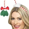 Kerst Haarband Gestreept