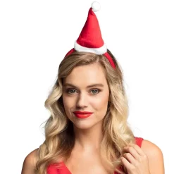 Kerst Haarband Kerstmuts Rood