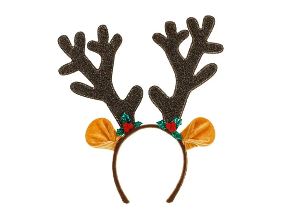 Kerst Haarband Rendier Gewei