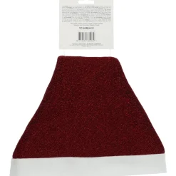 Kerstmuts Rood Glitter 58cm