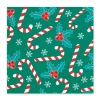 Kerst Servetten Zuurstokken 33cm 20st