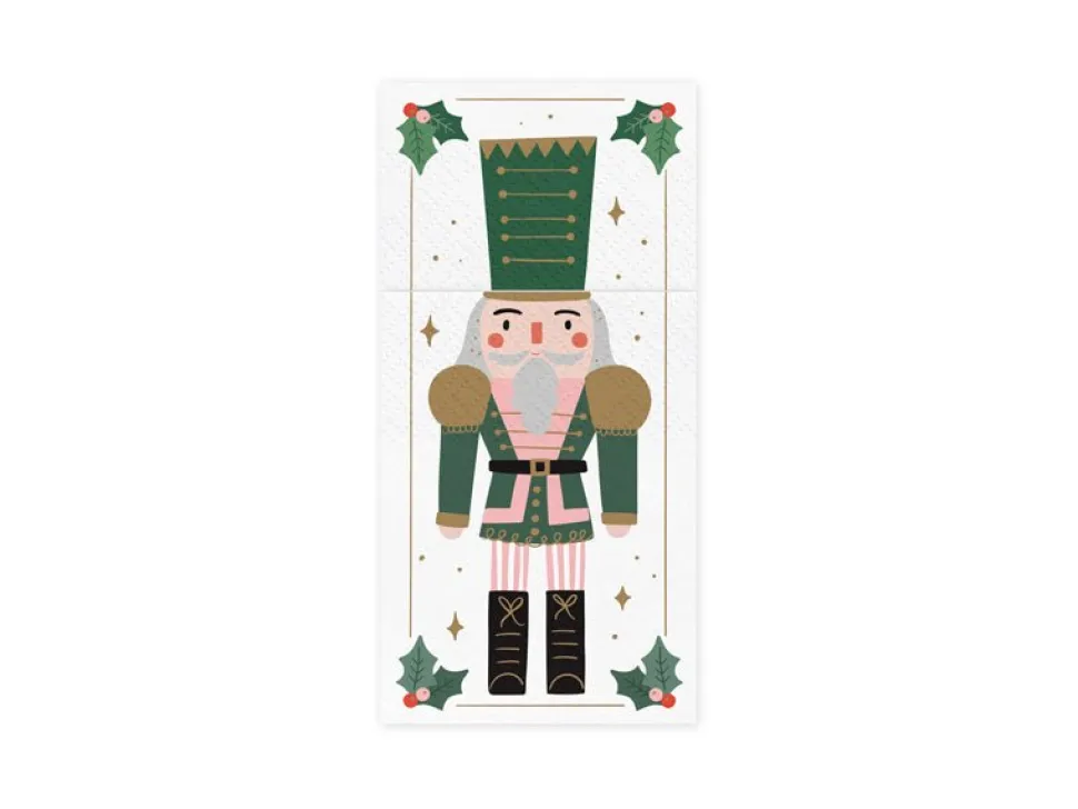 Kerst Uitdeelzakjes Notenkraker 20cm