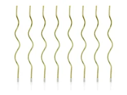 Krulkaarsen Goud 14cm 8st