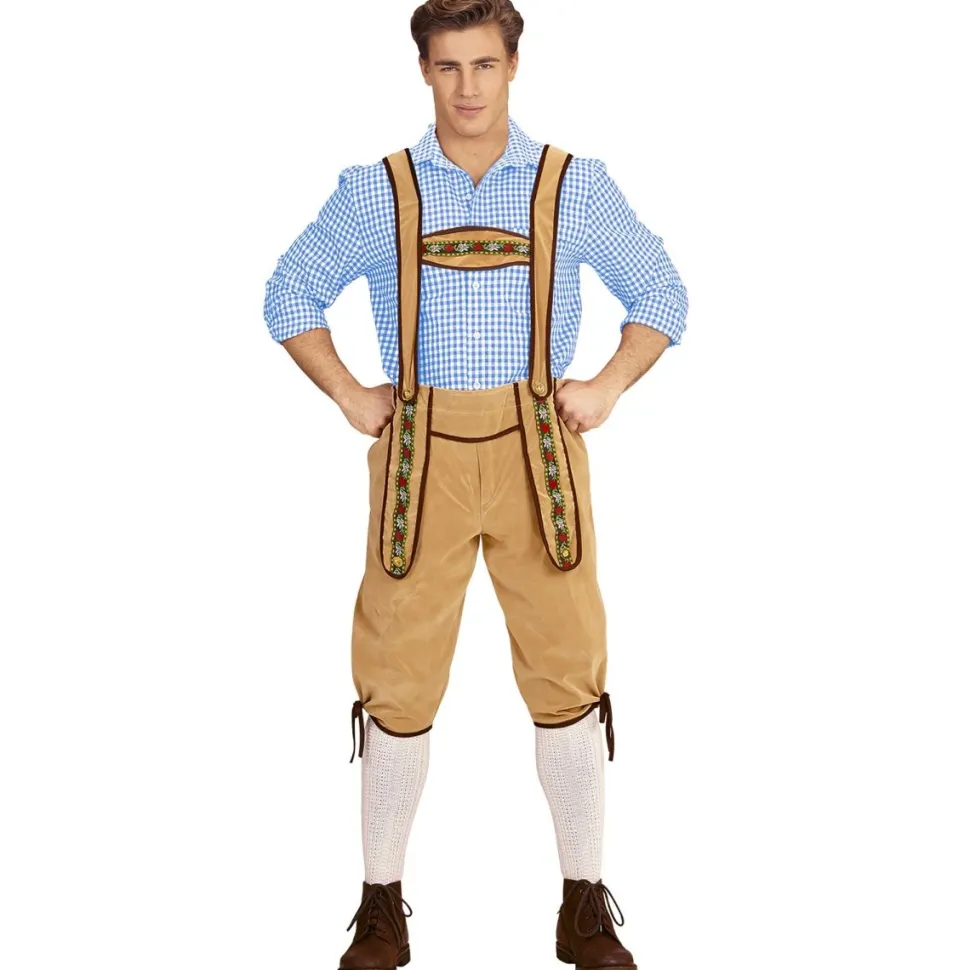 Lederhose Beige Heren