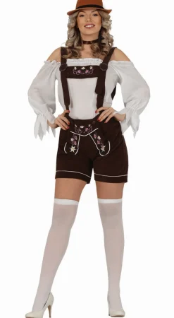 Lederhose Bruin Dames