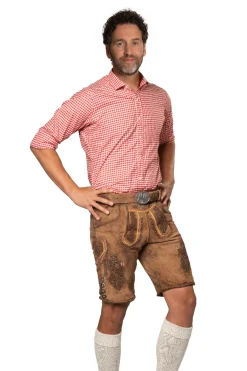 Lederhose Bruin Kort Lech